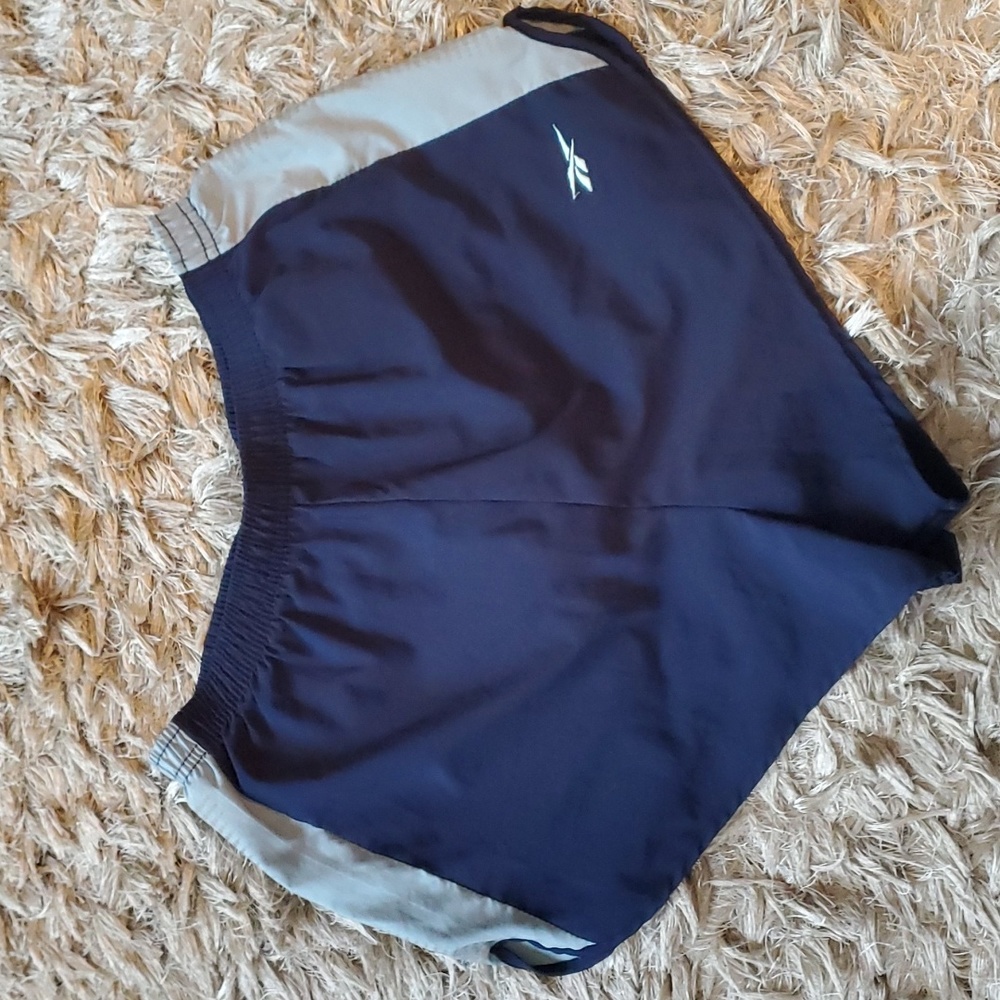 REEBOK navy running shorts